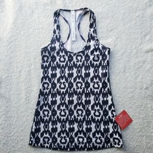 Lululemon Cool Racerback Tank (CRB) Ikat